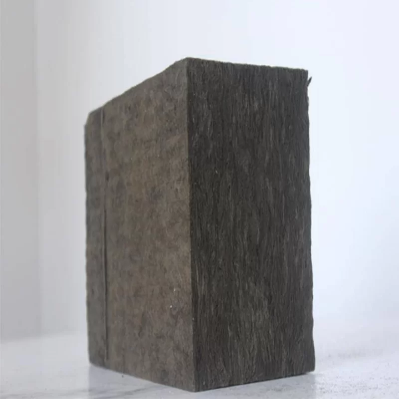 Fire‑Resistant Black Rock Wool Board